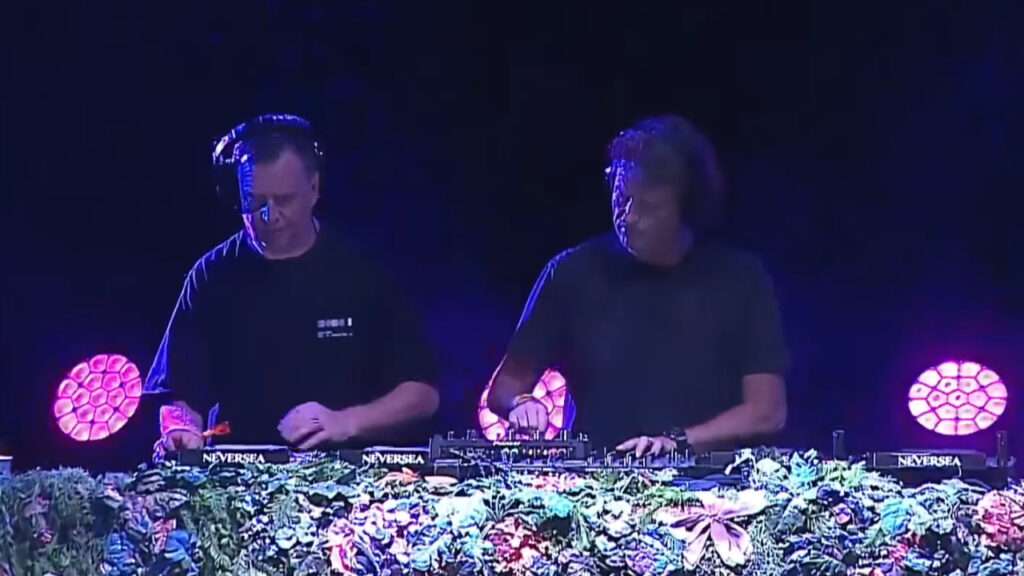 Hernan Cattaneo b2b Nick Warren live vom Neversea Festival | 2023