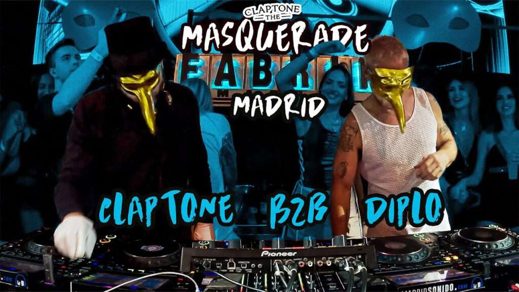 Claptone b2b Diplo - The Masquerade - Fabrik, Madrid | 2024