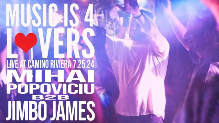 Mihai Popoviciu b2b Jimbo James - Music is 4 Lovers, San Diego | 2024