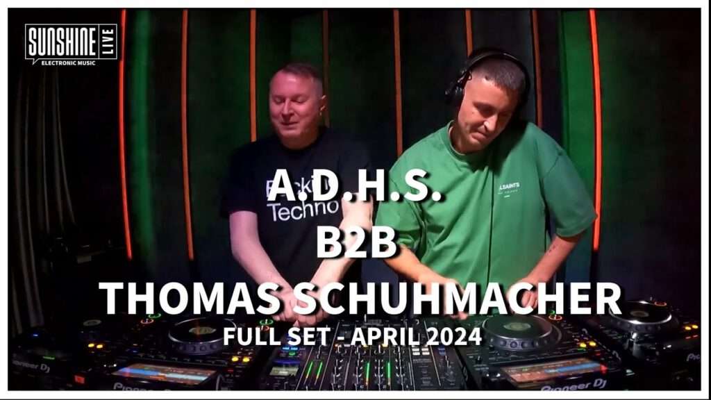 Thomas Schumacher b2b A.D.H.S. - Sunshine Live | 2024