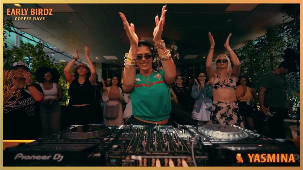 Yasmina live at Early Birdz Coffee Rave 2025